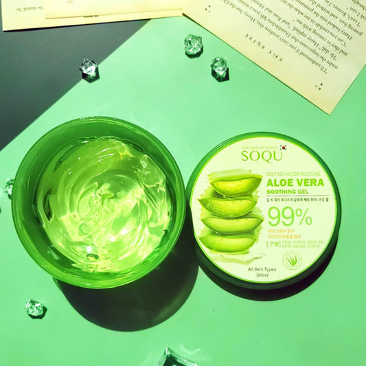 Gel Aloé Vera Soothing : Hydratant Visage & Corps