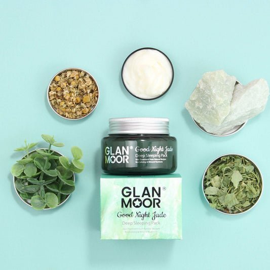 Glanmoor Good Night Jade Night Mask 100 ml - Cosmétiques coréens Skincare Coréens