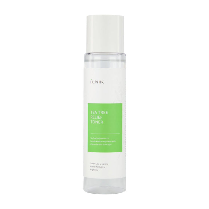 iunik Tea Tree Relief Toner 200ml - Cosmétiques coréens Skincare Coréens