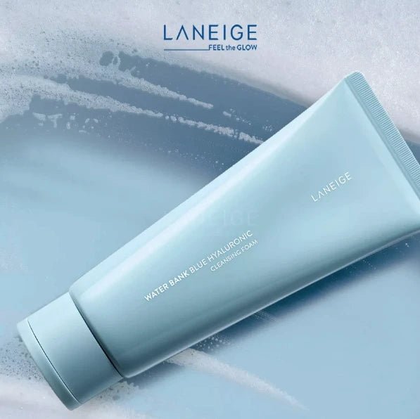 Laneige Water Bank Bleu Hyaluronic cleansing foam - Cosmétiques coréens Skincare Coréens