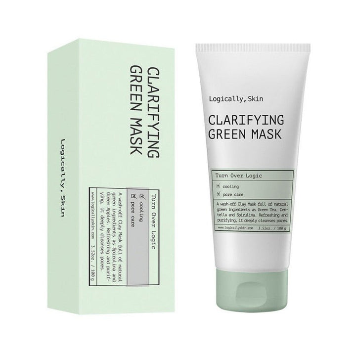 Logically skin Clarifying Green Mask - Cosmétiques coréens Skincare Coréens