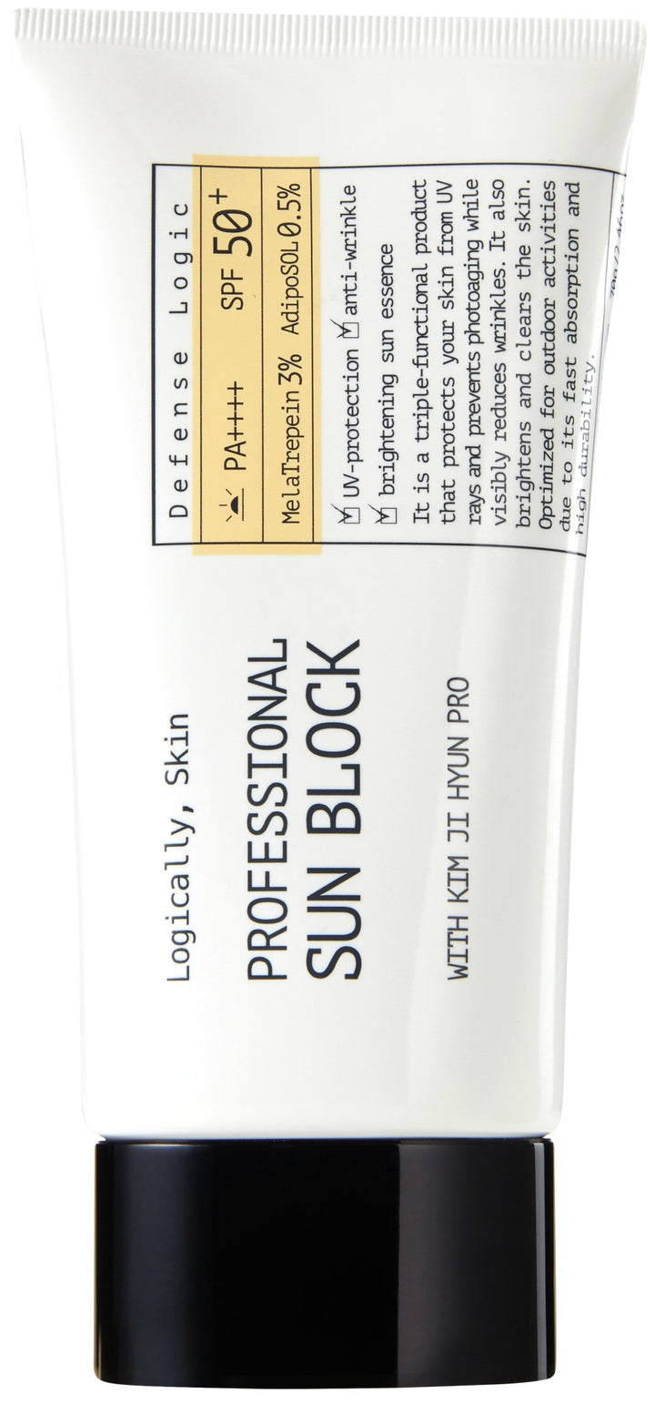 Logically skin Professional sun Block 70g spf50+/ pa++++ - Cosmétiques coréens Skincare Coréens