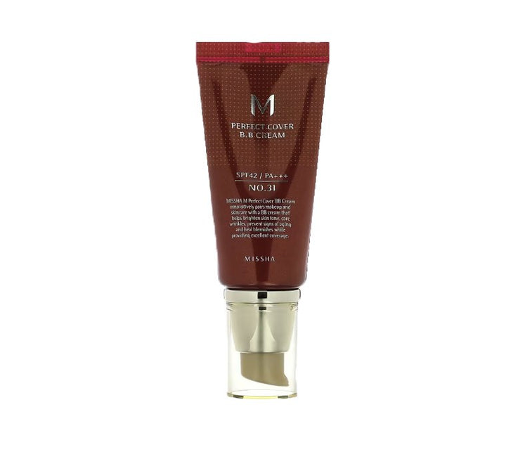 Missha bb perfect no 31 cover bb cream 50ml - Cosmétiques coréens Skincare Coréens