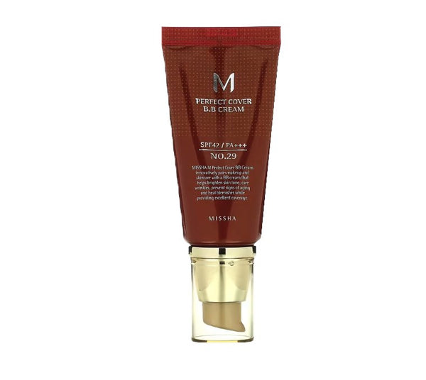 Missha perfect cover bb Cream no 29 50ml - Cosmétiques coréens Skincare Coréens