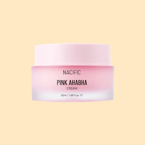 Nacific pink AHA BHA cream 50g - Cosmétiques coréens Skincare Coréens