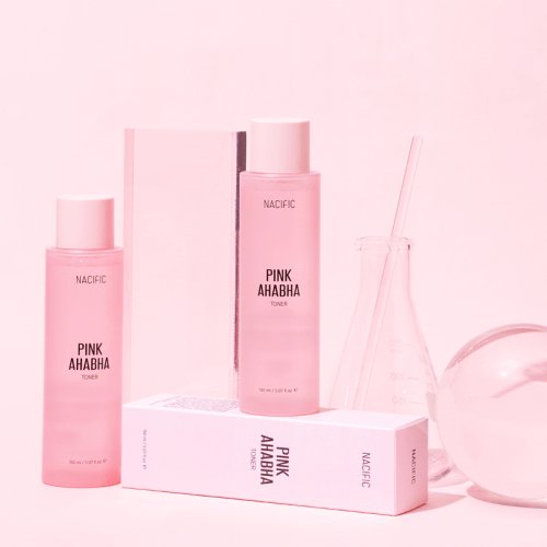 Nacific PINK AHA BHA MOISTURIZING AND EXFOLIATING TONER 150ML - Cosmétiques coréens Skincare Coréens