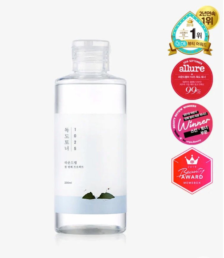 RoundLab 2025 Dokdo Toner 200ml - Cosmétiques coréens Skincare Coréens